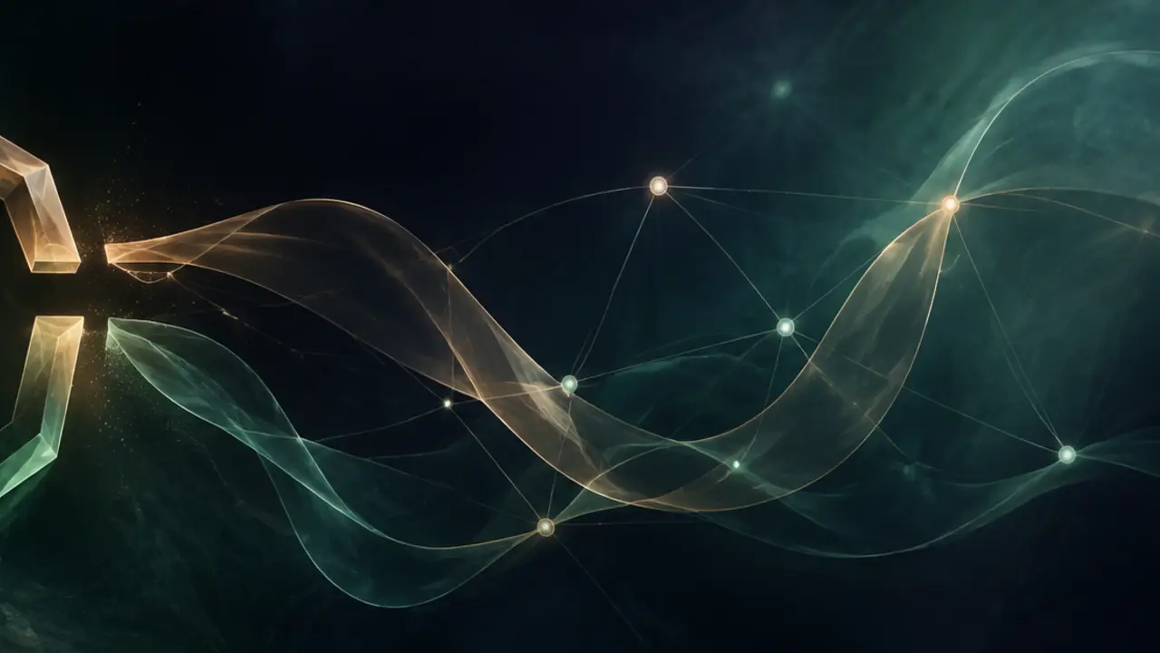 Close view of a rigid loop becoming an open stable relation